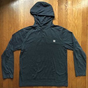 DC Pullover Lightweight Hoodie Grey - Men's L